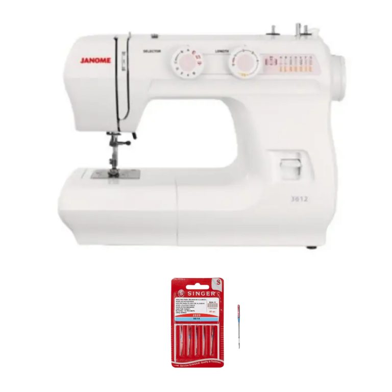 JANOME 3612 + Agujas