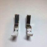 Prensatelas de teflón para cremalleras 'Izquierdo-Derecho' para máquina industrial - Imagen 2