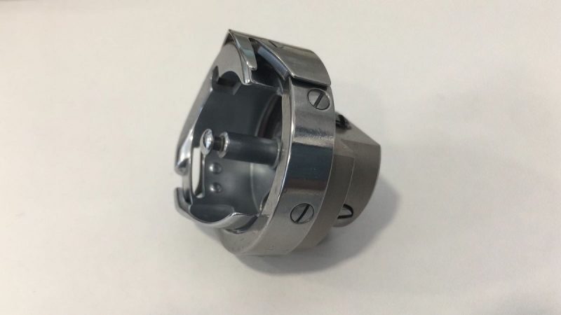 Garfio para máquina plana cortahilos