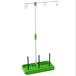 Porta conos triple con organizador