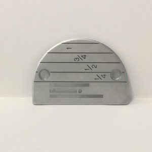 Placa de agujas para géneros finos-medios estandar