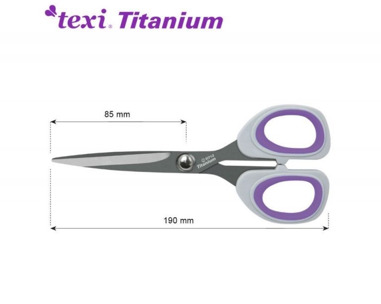 Tijeras de titanio TEXI 19 cm - Imagen 2