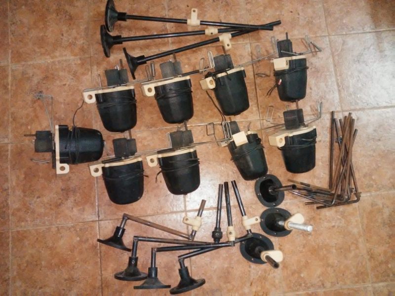 Alimentador de goma eléctrico