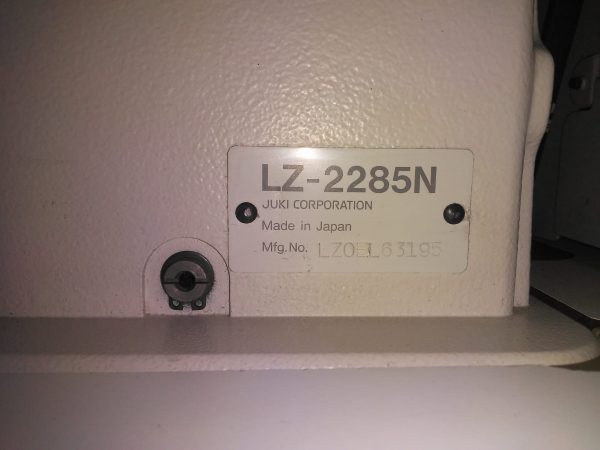 Máquina JUKI LZ-2285N Zig Zag puntada fagoting - Imagen 2