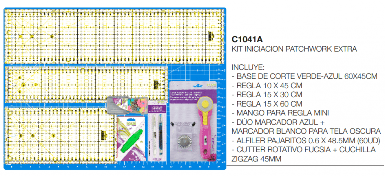 Kit inciciación Patchwork Extra - Imagen 2