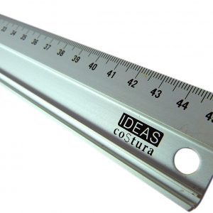 Regla metálica 45 cm