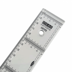 Regla de 60 cm de plástico 4mm