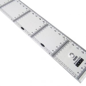 Regla de 120 cm de plástico 4 mm