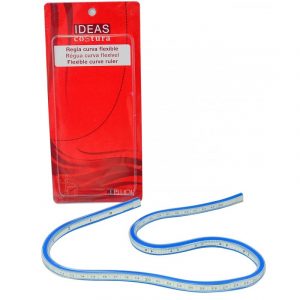 Regla flexible para curvas 60 cm