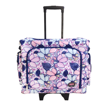 Maleta trolley de flores